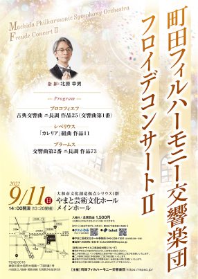 町田フィルハーモニー交響楽団　フロイデコンサートⅡ